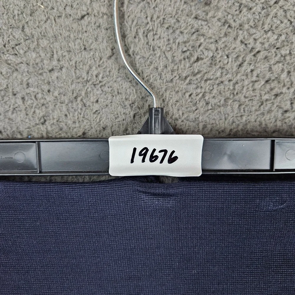 Maeve Anthropologie Navy Blue Textured Knit Mini Skirt Pockets‎ Small